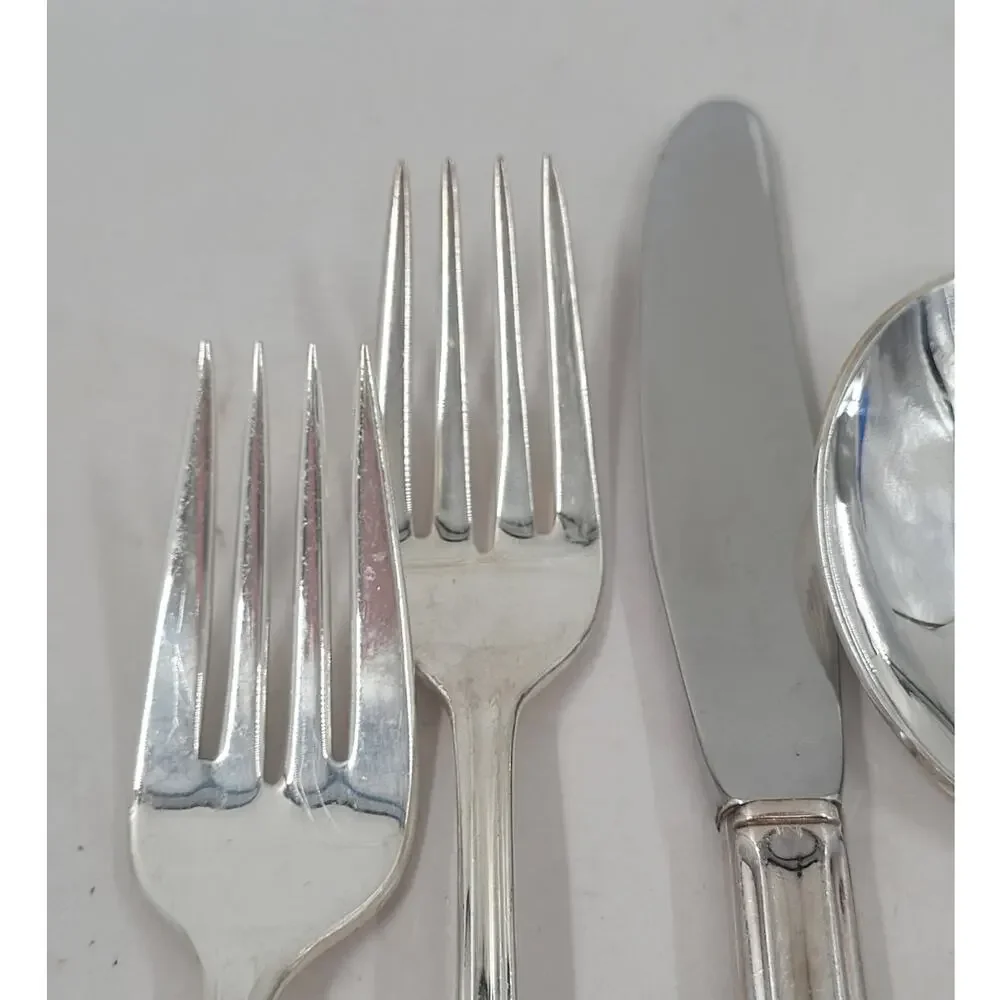 Rogers‎ Brothers Silverplate Eternally Yours Coquette 5 Piece Setting 7-8